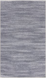 3' X 5' Gray and White Abstract Power Loom Washable Non Skid Area Rug