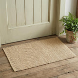 2' X 3' Natural Jute Flatweave Handmade Area Rug