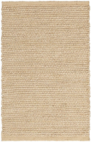 2' X 3' Natural Jute Flatweave Handmade Area Rug
