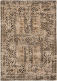 6' X 8' Brown Oriental Non Skid Area Rug