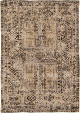 6' X 8' Brown Oriental Non Skid Area Rug
