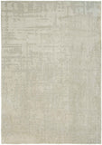 3' X 5' Gray and Beige Abstract Non Skid Area Rug