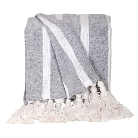 Set of Two Off White Cowhide Throw Pillow