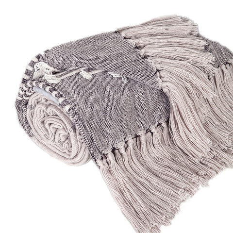 8' X 10' Purple Green And Ivory Floral Washable Area Rug With UV Protection