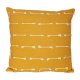 5' X 8' Gold Gray And Olive Green Abstract Washable Area Rug With UV Protection