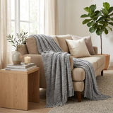 King Platinum Fleece Knitted Plush Blanket