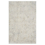 2' X 3' Ivory and Gray Abstract Area Rug
