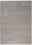 5' X 7' Gray Shag Non Skid Area Rug
