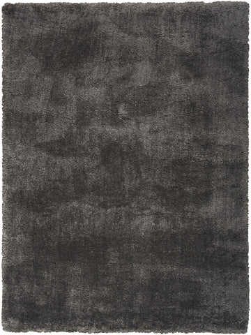 5' X 7' Gray Shag Area Rug