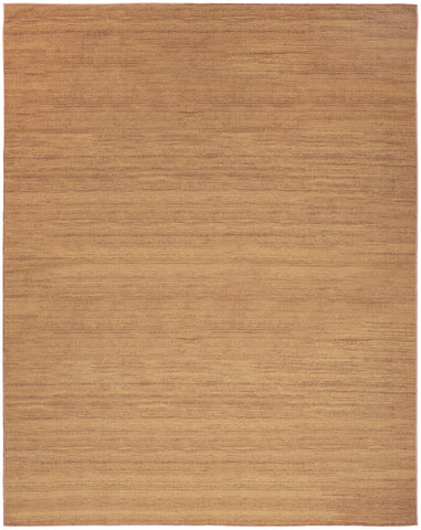 9' X 12' Copper Abstract Washable Area Rug