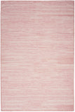 5' X 7' Pink Abstract Washable Area Rug