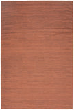 4' X 6' Brick Red Abstract Washable Area Rug