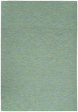 4' X 6' Blue Geometric Power Loom Non Skid Area Rug