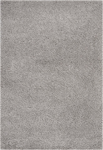 4' X 6' Gray Shag Area Rug