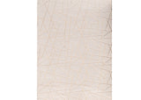 6' X 9' Beige and Gold Faux Fur Abstract Shag Non Skid Area Rug