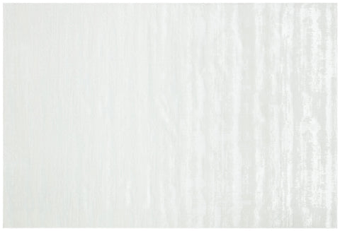 3' X 5' White Abstract Washable Non Skid Area Rug