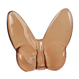 3" Brown Crystal Butterfly Figurine Tabletop Sculpture