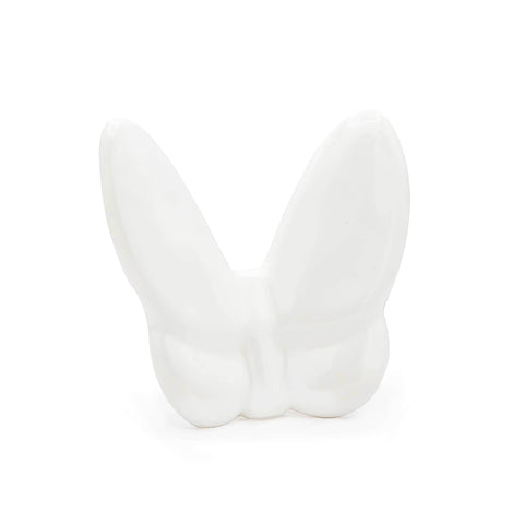 3" White Crystal Butterfly Figurine Tabletop Sculpture