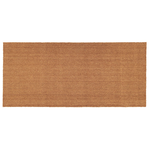 24" X 48" Natural Coir Solid Color Outdoor Door Mat