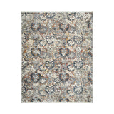 2' X 3' Rust Oriental Distressed Area Rug With Fringe