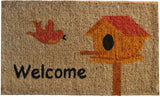 8' X 10' Orange Abstract Washable Non Skid Indoor Outdoor Area Rug