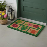 18" X 30" Brown Coir Garden Tools Outdoor Spring Door Mat