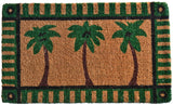 8' X 10' Denim Blue Brick Red And Brown Oriental Washable Indoor Outdoor Area Rug