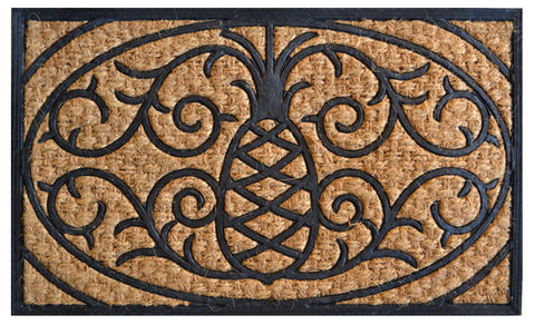 8' X 10' Taupe Abstract Washable Non Skid Indoor Outdoor Area Rug