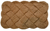 24" X 37" Brown Coir Weave Outdoor Door Mat