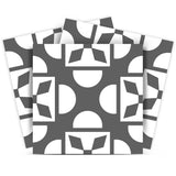 12" X 12" Dark Gray and White Coli Peel and Stick Tiles