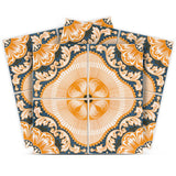 12" X 12" Golden Deco Peel And Stick Removable Tiles