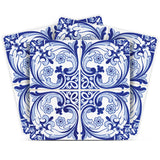 12" X 12" Blue Cloud Peel And Stick Removable Tiles