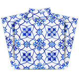 12" X 12" Blue Micro Peel And Stick Removable Tiles