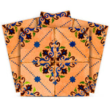 12" X 12" Golden Rio Removable Peel and Stick Tiles