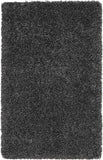 3' X 4' Gray Shag Area Rug