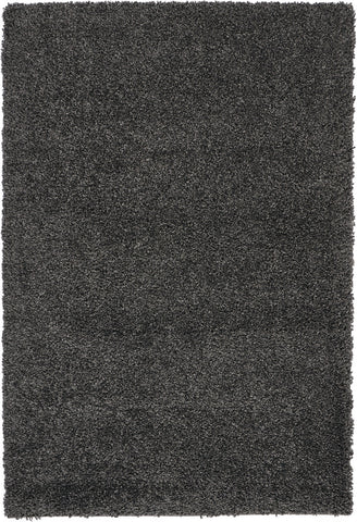 4' X 6' Gray Shag Area Rug