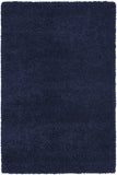 4' X 6' Blue Shag Area Rug
