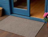 3' X 5' Natural Ivory And Brown Indoor Outdoor Area Rug