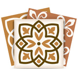 12" X 12" Snickerdoodle Mosaic Pop Peel and Stick Removable Tiles