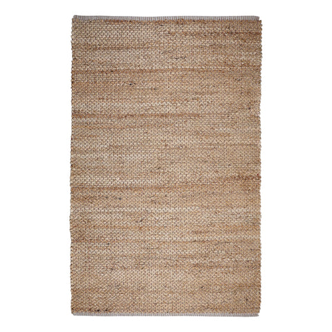 5' X 8' Natural Jute Hand Woven Area Rug