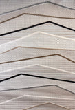 7' X 10' Gray Brown and Beige Abstract Area Rug