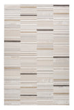 5' X 8' Gray and Beige Abstract Distressed Area Rug