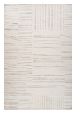 4' X 6' Gray and Beige Geometric Distressed Area Rug