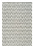 5' X 7' Cream and Beige Geometric Distressed Indoor Outdoor Area Rug