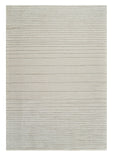 5' X 8' Cream and Beige Abstract Non Skid Area Rug