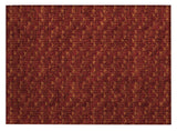 2' X 3' Burgundy Geometric Washable Non Skid Indoor Outdoor Area Rug