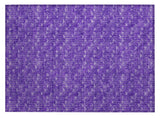 2' X 3' Purple Geometric Washable Non Skid Indoor Outdoor Area Rug