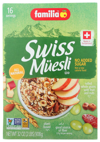 FAM MUESLI SWSS NO ADSGR ( 6 X 29 OZ   )
