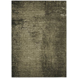 5' X 8' Gray Abstract Washable Non Skid Indoor Outdoor Area Rug
