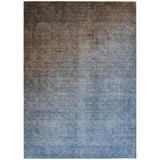 8' X 10' Blue And Green Ombre Washable Indoor Outdoor Area Rug
